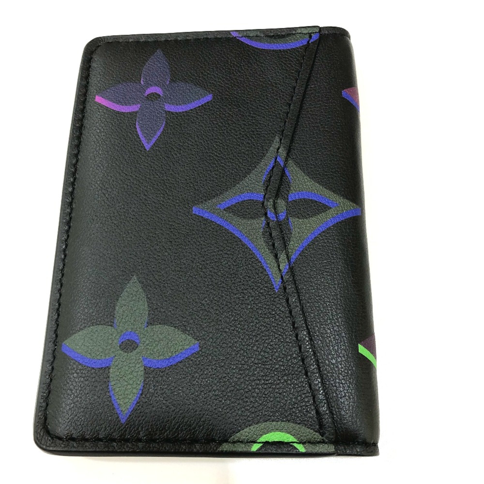 Louis Vuitton M82372 Monogram pass case/business Card Case Black