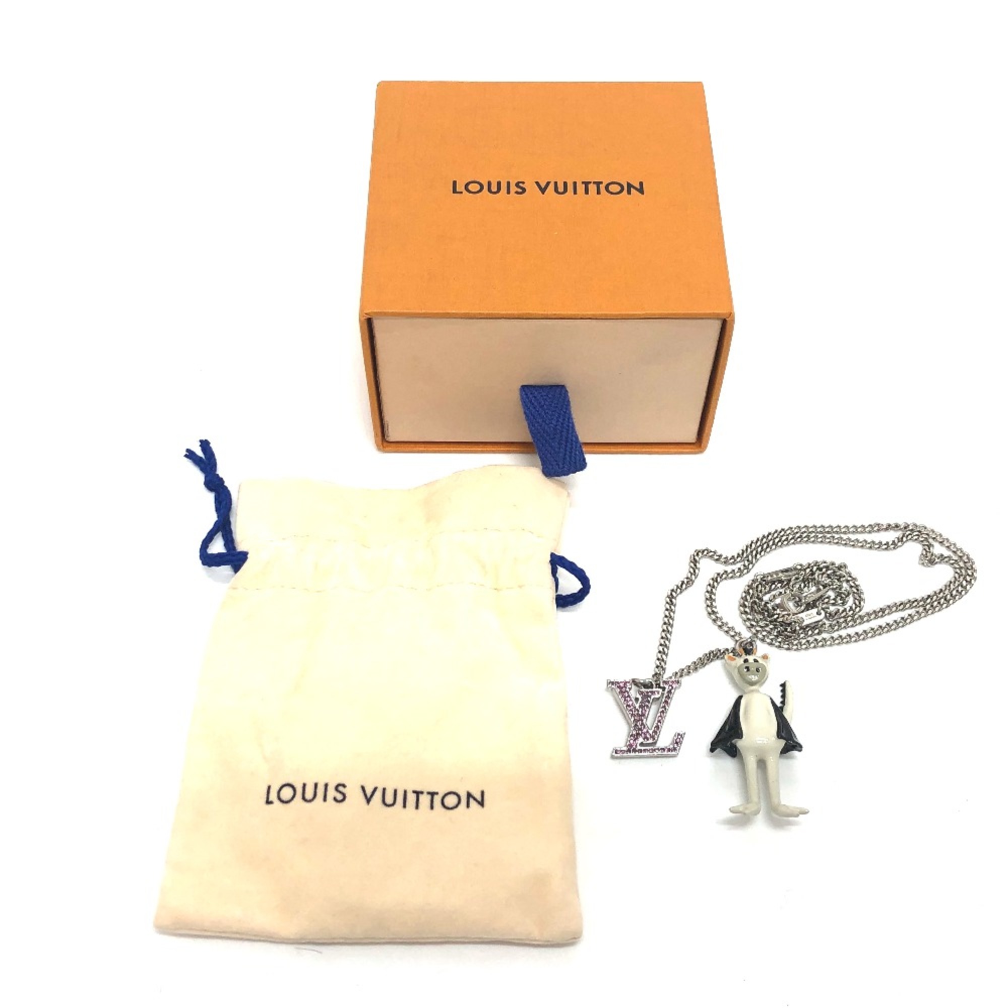 Louis Vuitton MP2927 LV Dragon Fashion Accessories Necklace Silver