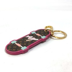 Louis Vuitton M69006 Monogram Charm Key Holder Brown pink