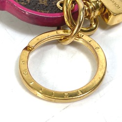 Louis Vuitton M69006 Monogram Charm Key Holder Brown pink