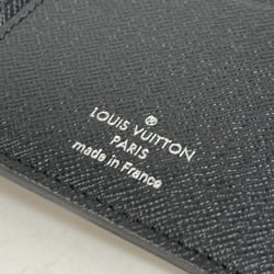 Louis Vuitton N62655 Damier Graphite Old model Bi-fold Long Wallet Black