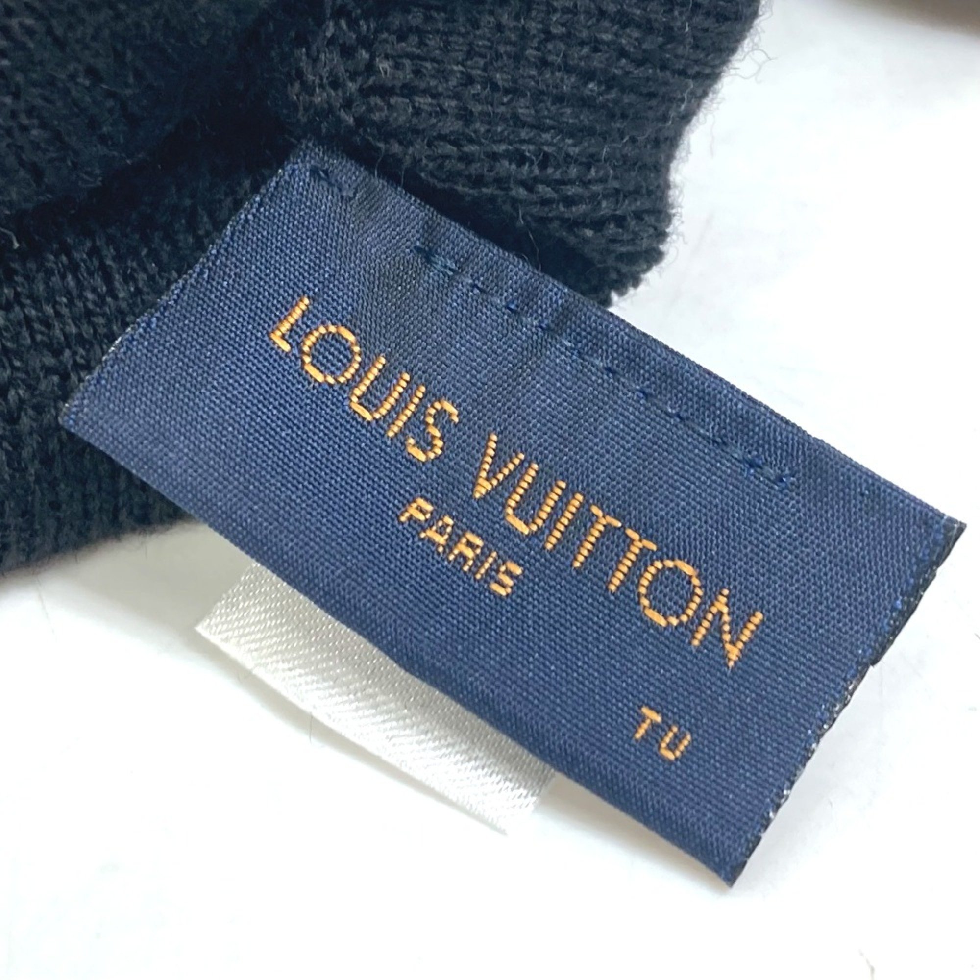 Louis Vuitton M71248 gloves Glove Black Red