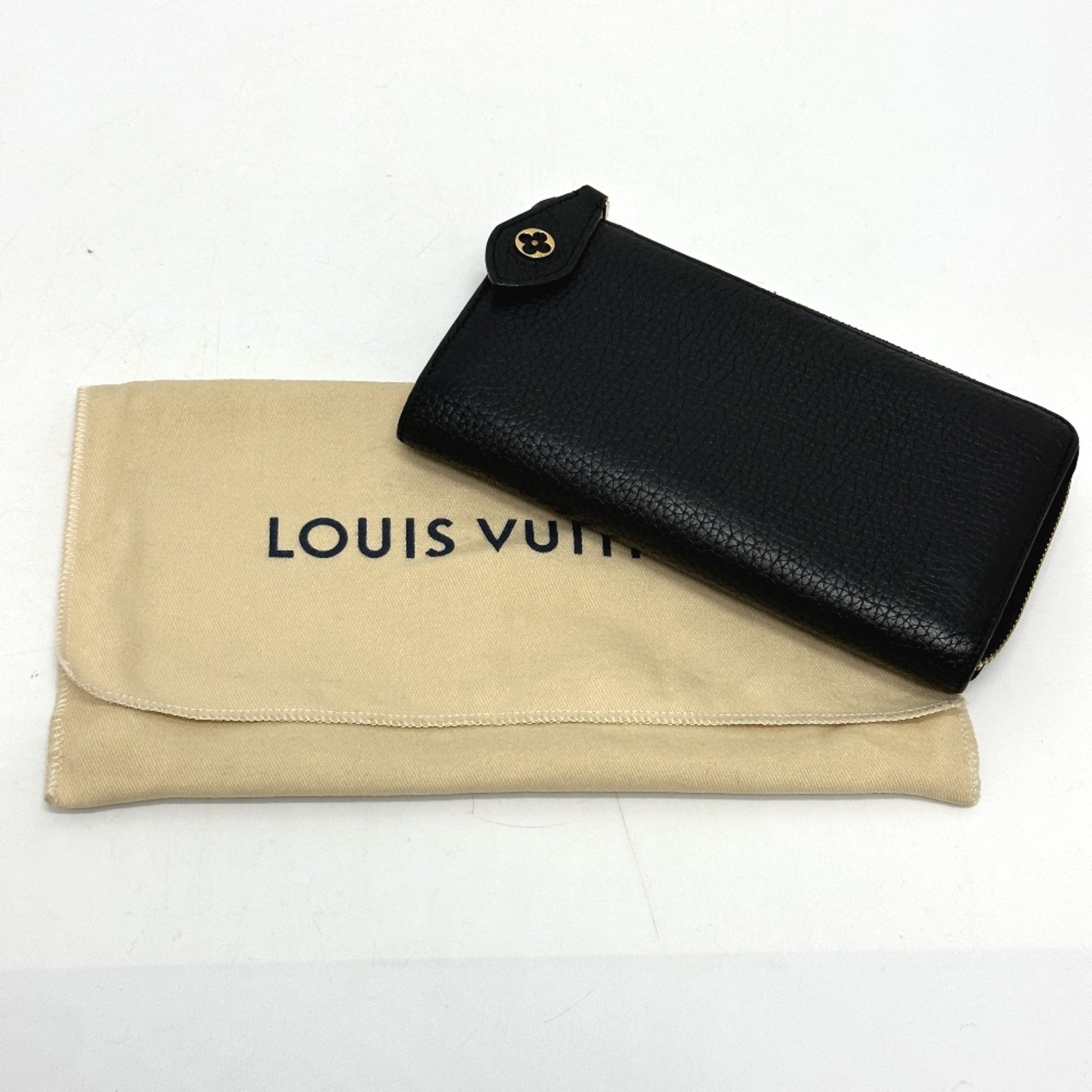 Louis Vuitton M63102 Long Wallet Black