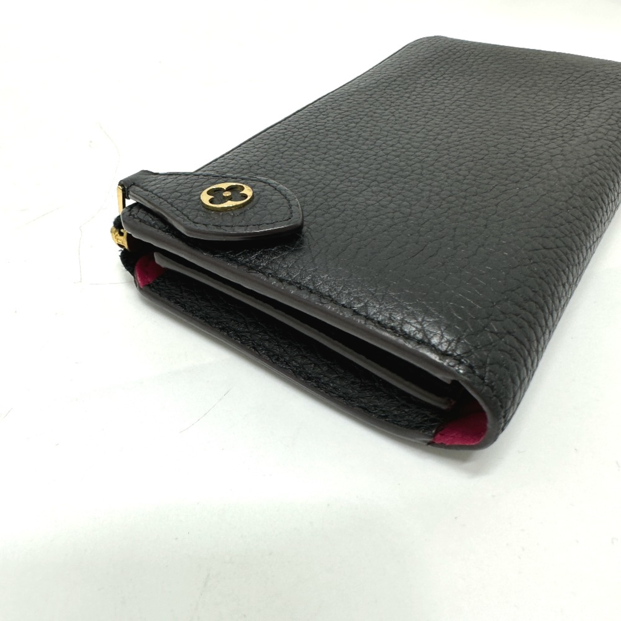 Louis Vuitton M63102 Long Wallet Black