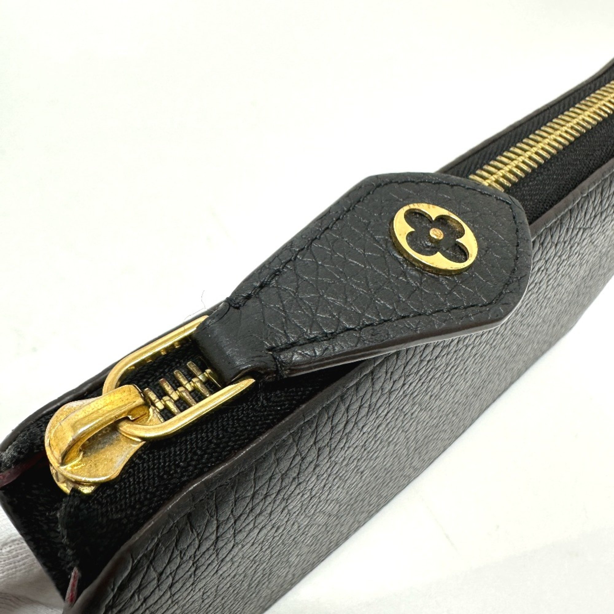 Louis Vuitton M63102 Long Wallet Black