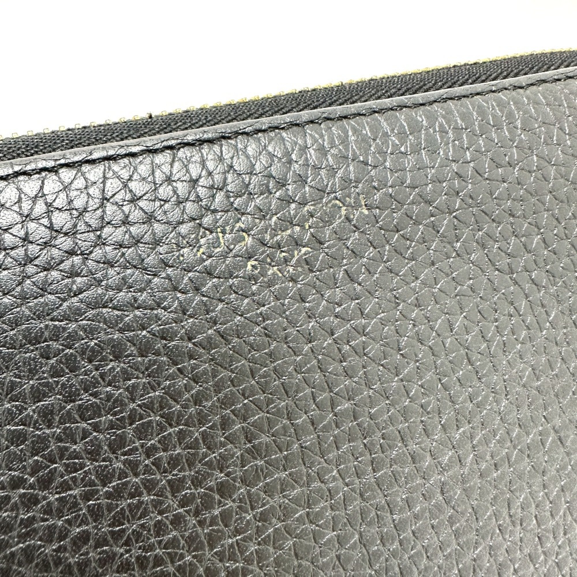 Louis Vuitton M63102 Long Wallet Black