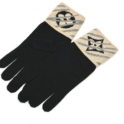 Louis Vuitton M40448 gloves Glove Black