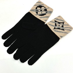 Louis Vuitton M40448 gloves Glove Black