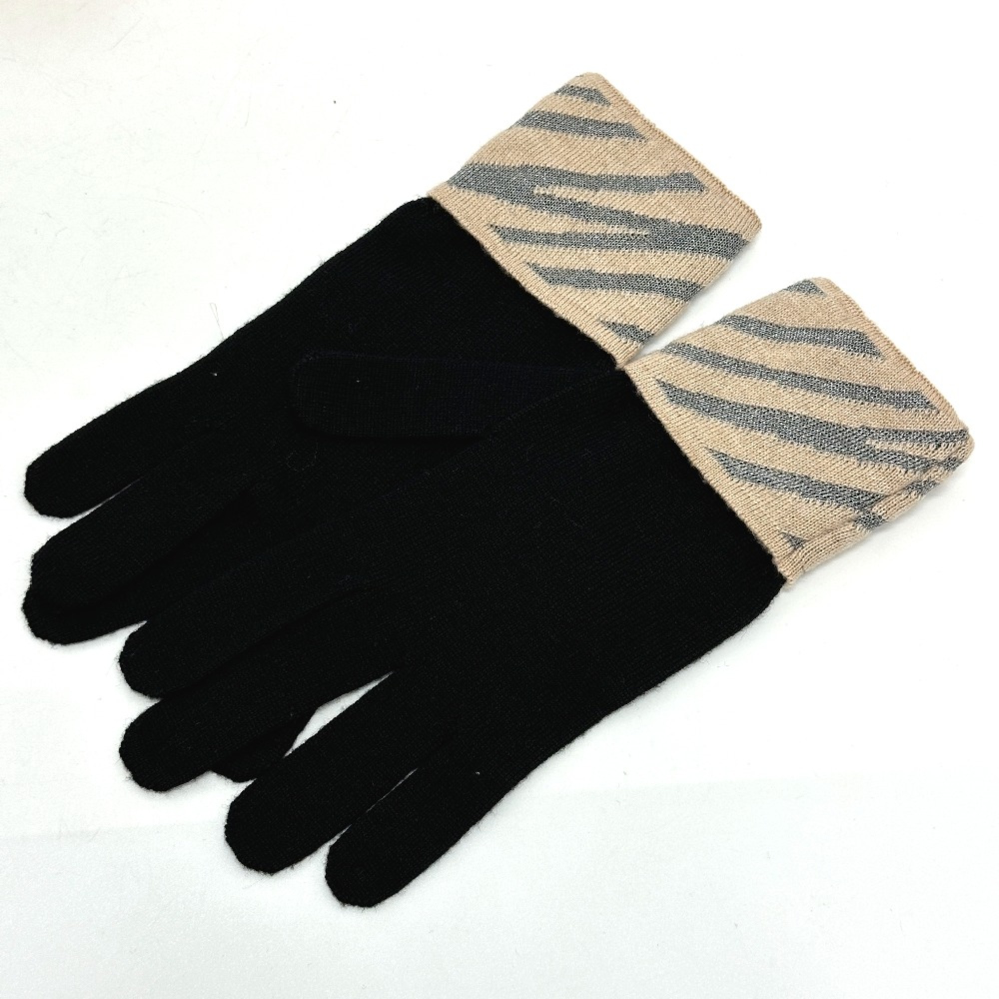 Louis Vuitton M40448 gloves Glove Black