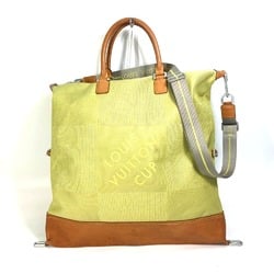 Louis Vuitton M80633 Damier Geant LVCUP 2WAY bag Hand Bag Shoulder Bag Lime Green yellow