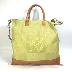 Louis Vuitton M80633 Damier Geant LVCUP 2WAY bag Hand Bag Shoulder Bag Lime Green yellow