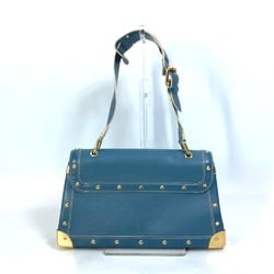 Louis Vuitton M91821 Suhali bag shoulder studs Shoulder Bag blue