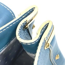 Louis Vuitton M91821 Suhali bag shoulder studs Shoulder Bag blue