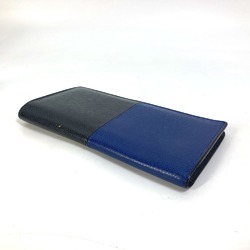 Louis Vuitton M30713 Taiga V Two fold Long Wallet Navy blue