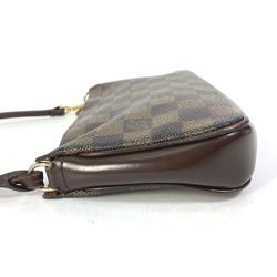 Louis Vuitton N51982 Shoulder Bag Damier Accessory pouch Hand Bag Ebene Brown