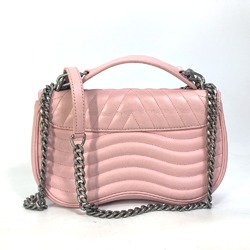 Louis Vuitton M51944 Crossbody 2WAY Hand Bag Shoulder Bag pink Silver