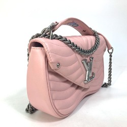 Louis Vuitton M51944 Crossbody 2WAY Hand Bag Shoulder Bag pink Silver