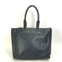 Louis Vuitton N41397 Damier-Cobalt Shoulder Bag Business bag Tote Bag Navy Black