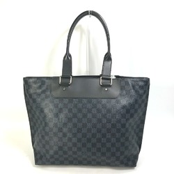 Louis Vuitton N41397 Damier-Cobalt Shoulder Bag Business bag Tote Bag Navy Black