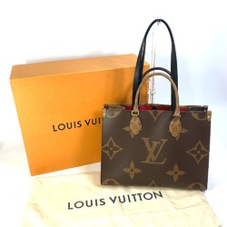 Louis Vuitton M45321 Monogram Giant 2WAY Shoulder Bag Tote Bag Brown Beige