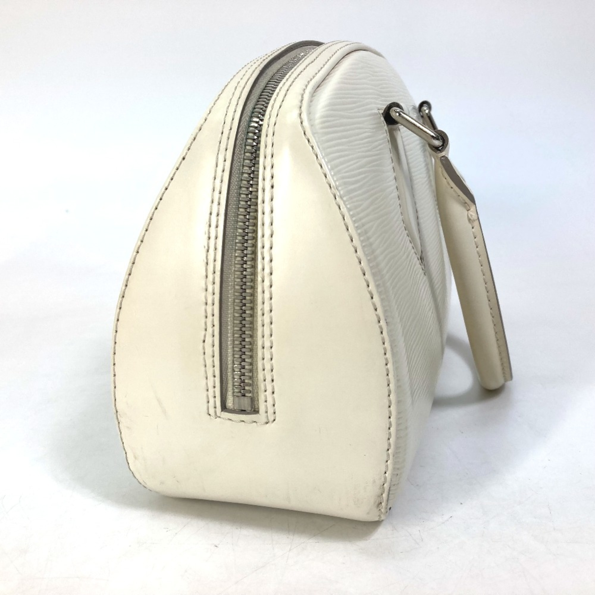 Louis Vuitton M5285J Epi Mini Duffle Bag Hand Bag Ivoire White