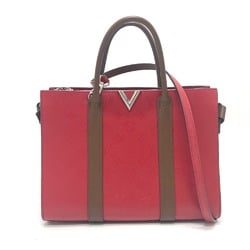 Louis Vuitton M42889 Monogram 2WAY Tote Bag Red