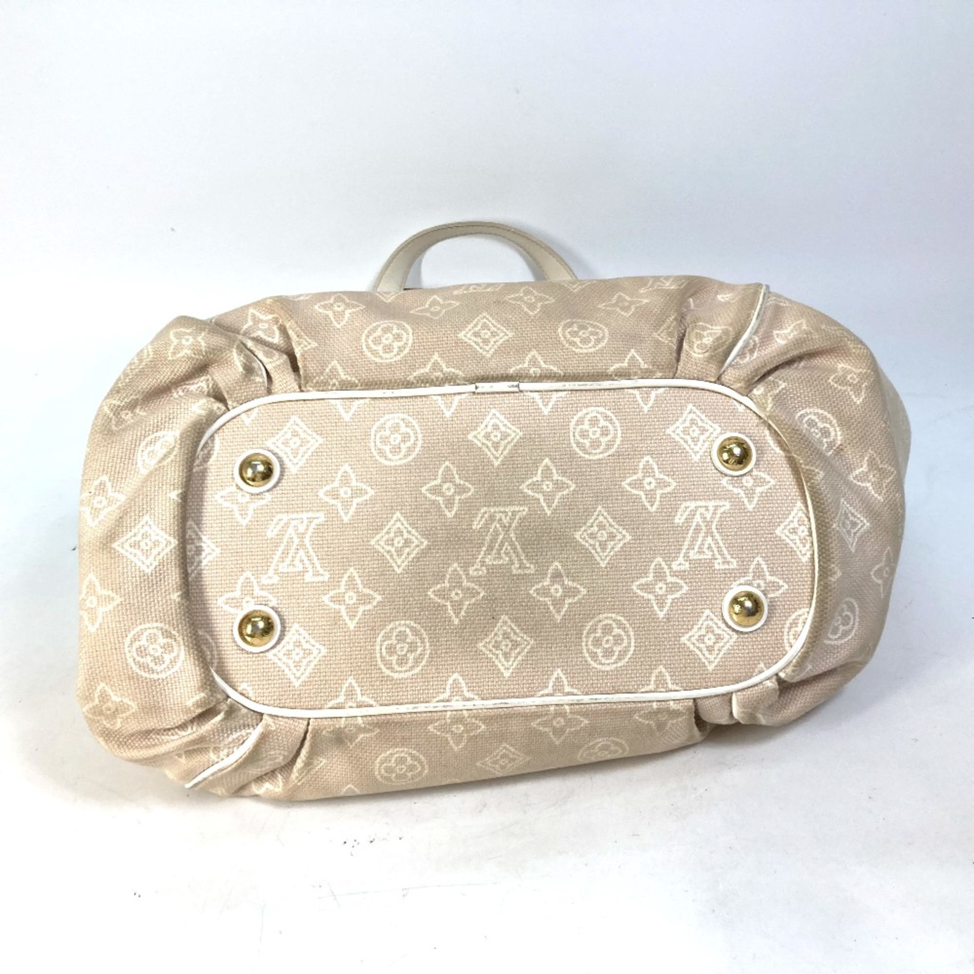 Louis Vuitton M95986 Monogram beach line Bag with pouch Shoulder Bag Tote Bag Beige White