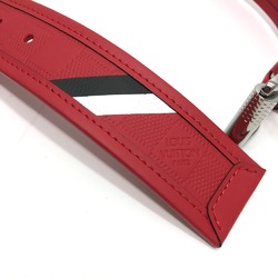 Louis Vuitton M9122 Damier Infini Fashion Accessories belt Red SilverHardware