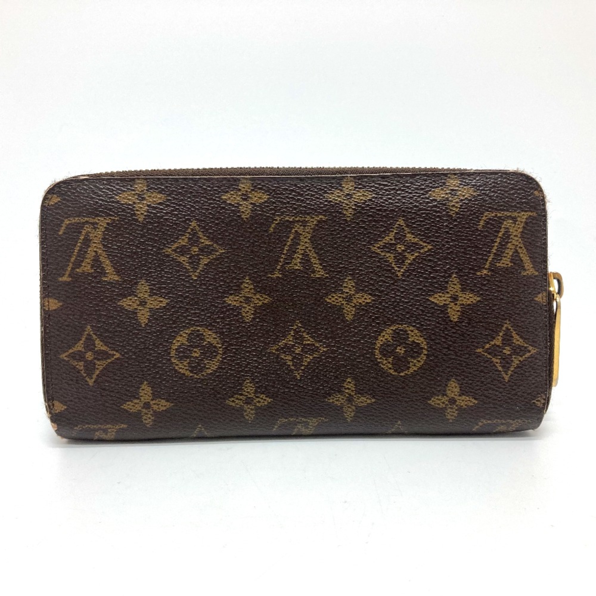 Louis Vuitton M60017 Monogram Old model Long Wallet Brown