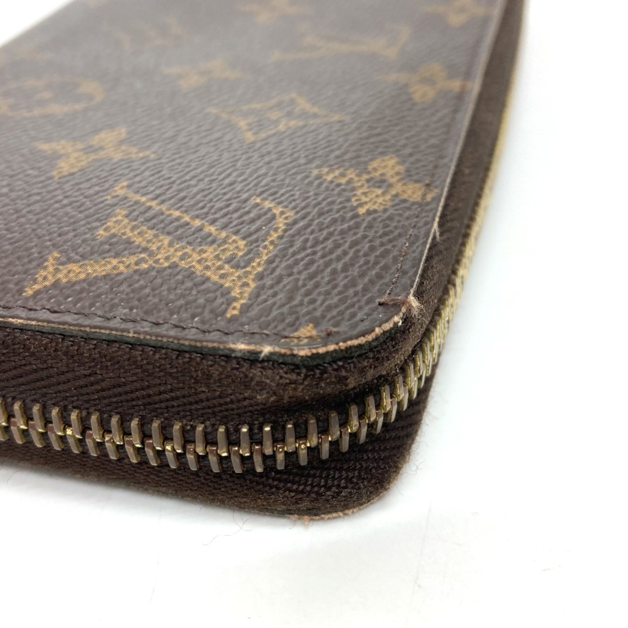 Louis Vuitton M60017 Monogram Old model Long Wallet Brown