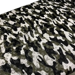 Louis Vuitton M71627 Camouflage camouflage Stole/Shawl Black x khaki