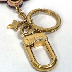 Louis Vuitton M63085 Monogram Key Holder Brown Gold