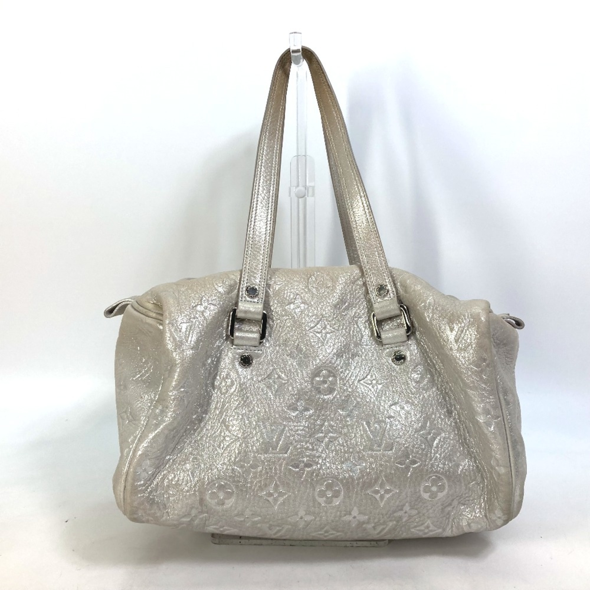 Louis Vuitton M95817 Monogram shimmer Shoulder Mini Duffle Bag Bag Shoulder Bag Argent Silver