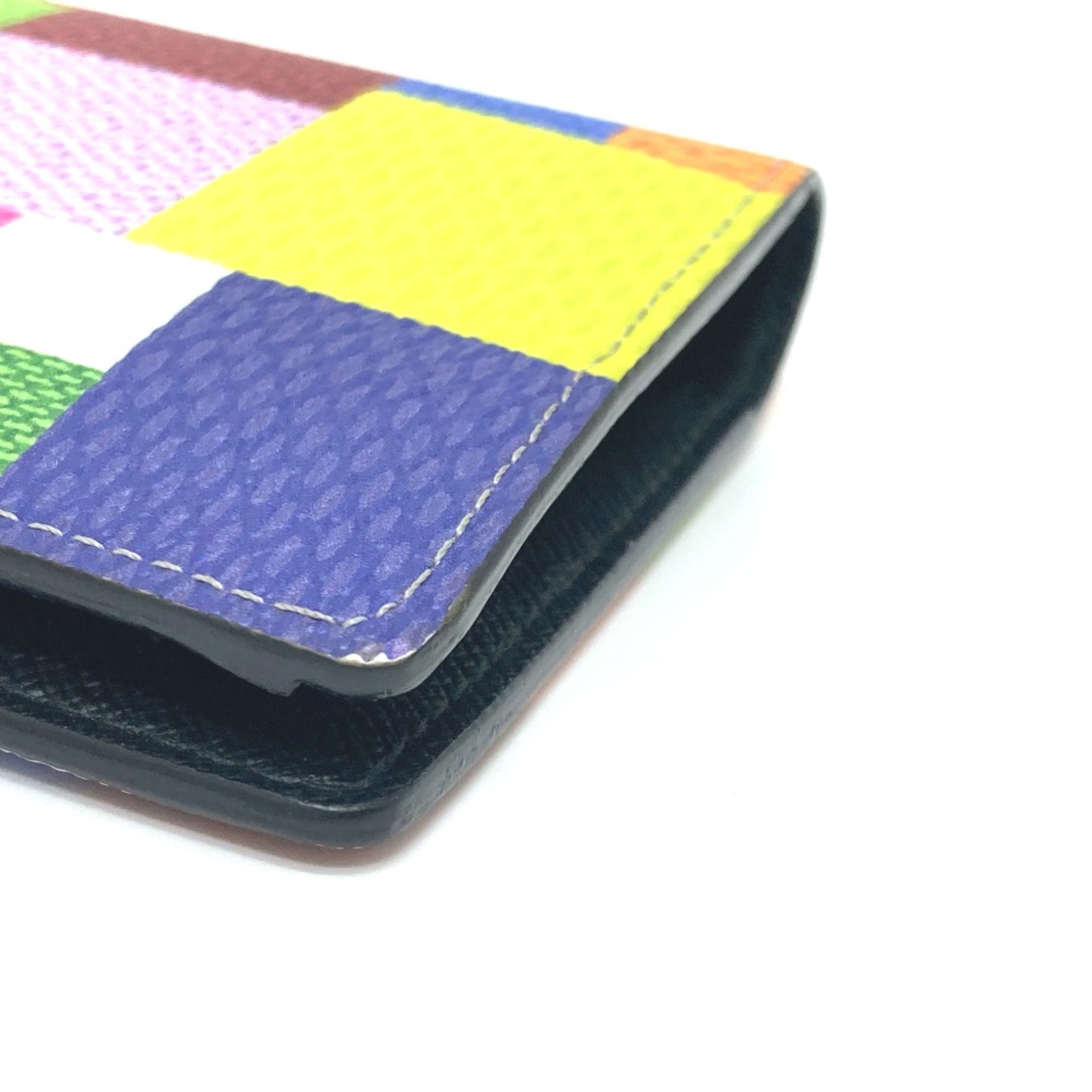 Louis Vuitton N60457 Damier Graphite3D Two fold Long Wallet Multicolore