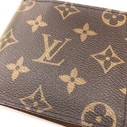 Louis Vuitton M62288 logo Saif Folded wallet Brown