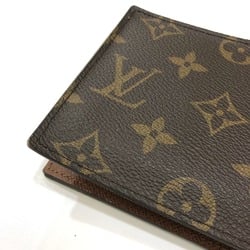 Louis Vuitton M62288 logo Saif Folded wallet Brown