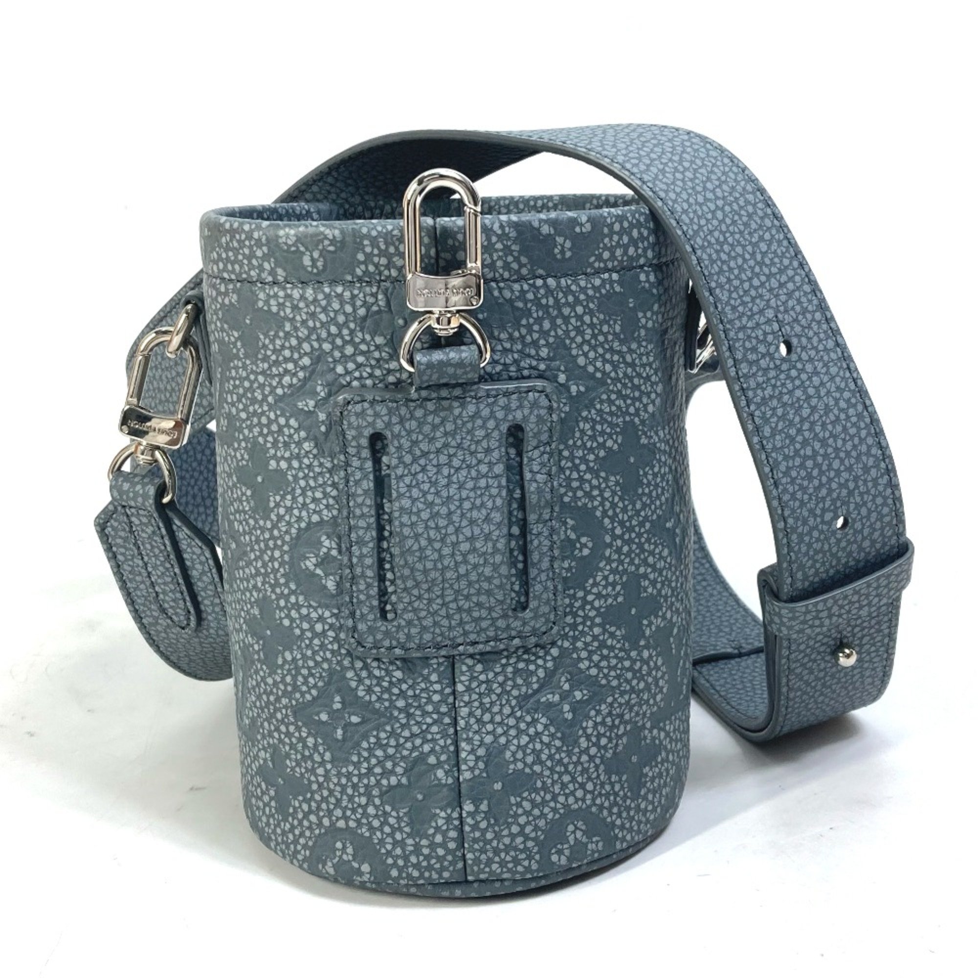 Louis Vuitton M81572 Taurillon Clemence - Climbing Bag Crossbody Shoulder Bag gray