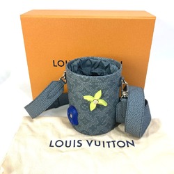 Louis Vuitton M81572 Taurillon Clemence - Climbing Bag Crossbody Shoulder Bag gray