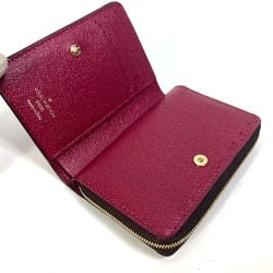 Louis Vuitton M82377 Monogram Folded wallet Fuchsia Brown