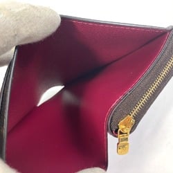 Louis Vuitton M82377 Monogram Folded wallet Fuchsia Brown