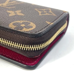 Louis Vuitton M82377 Monogram Folded wallet Fuchsia Brown