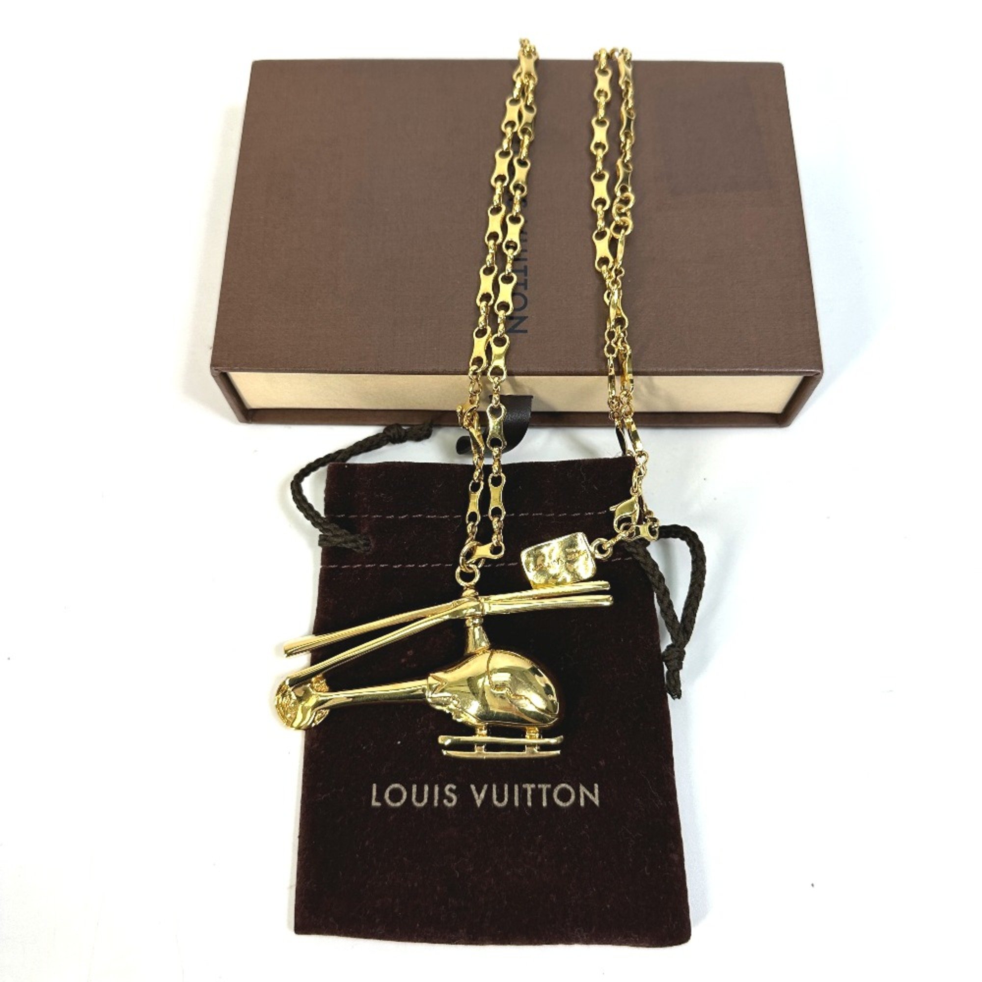 Louis Vuitton MP0329 Accessories Chain Necklace Gold