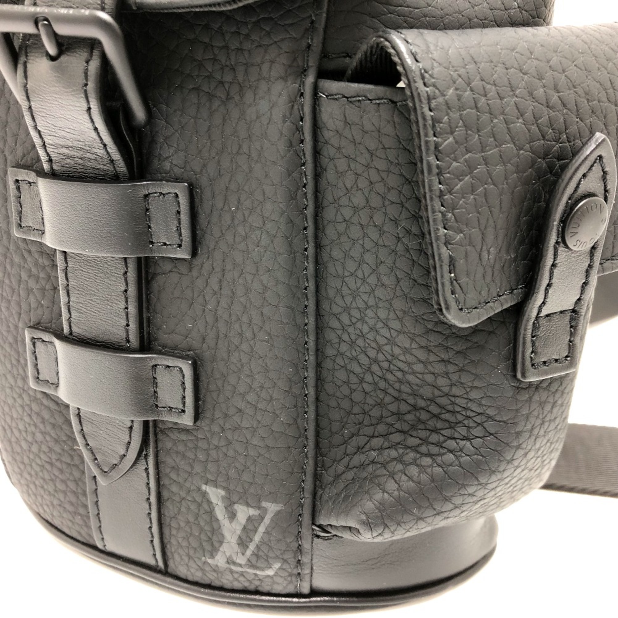 Louis Vuitton M58495 Bag Shoulder Bag Black SilverHardware