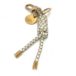 Louis Vuitton MP1623 Christopher-Nemes charm Key Holder White GoldHardware