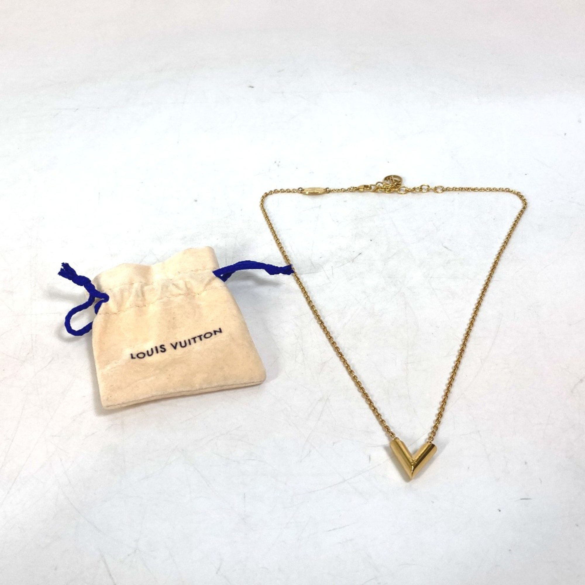 Louis Vuitton M61083 Accessories Necklace Gold