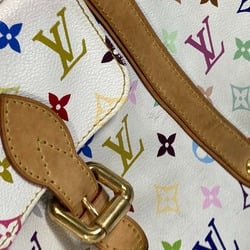 Louis Vuitton M40094 MonogramMulticolore Bag Shoulder Bag Tote Bag Shoulder Bag Blanc White