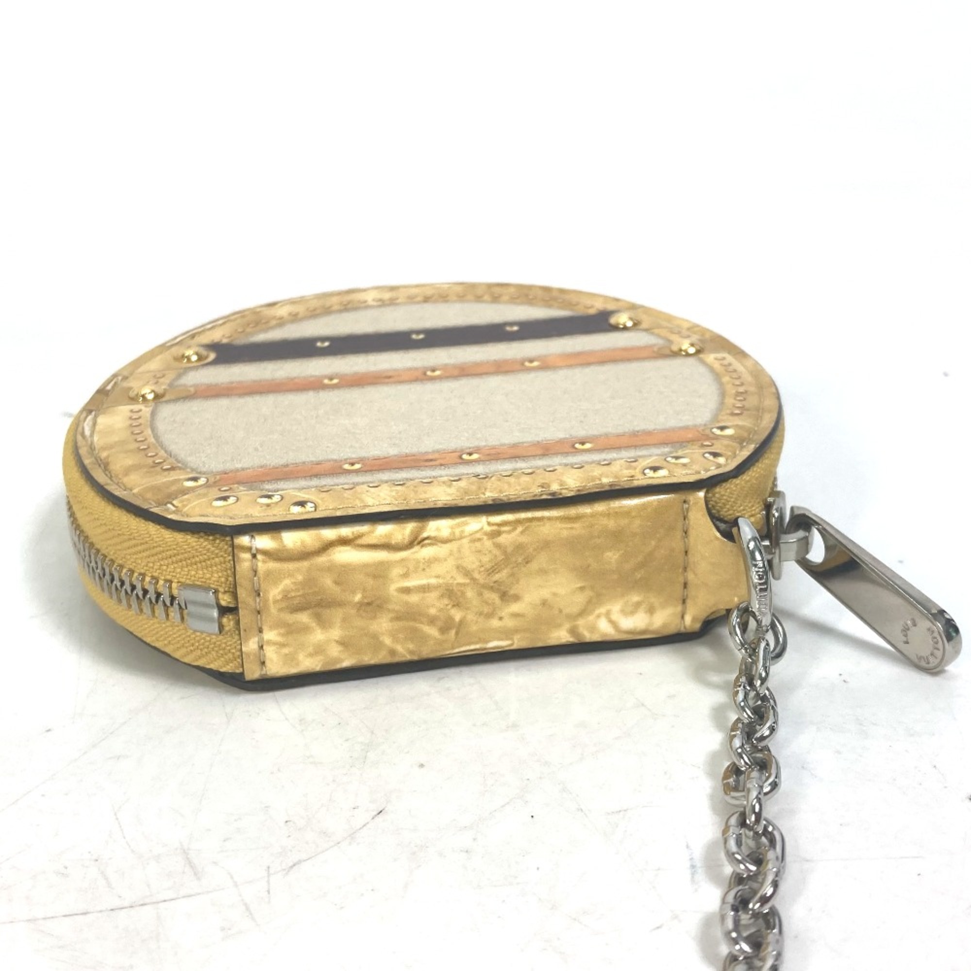 Louis Vuitton M52747 With Wallet Coin Compartment Chain Limited to Shinjuku Isetan coin purse Beige