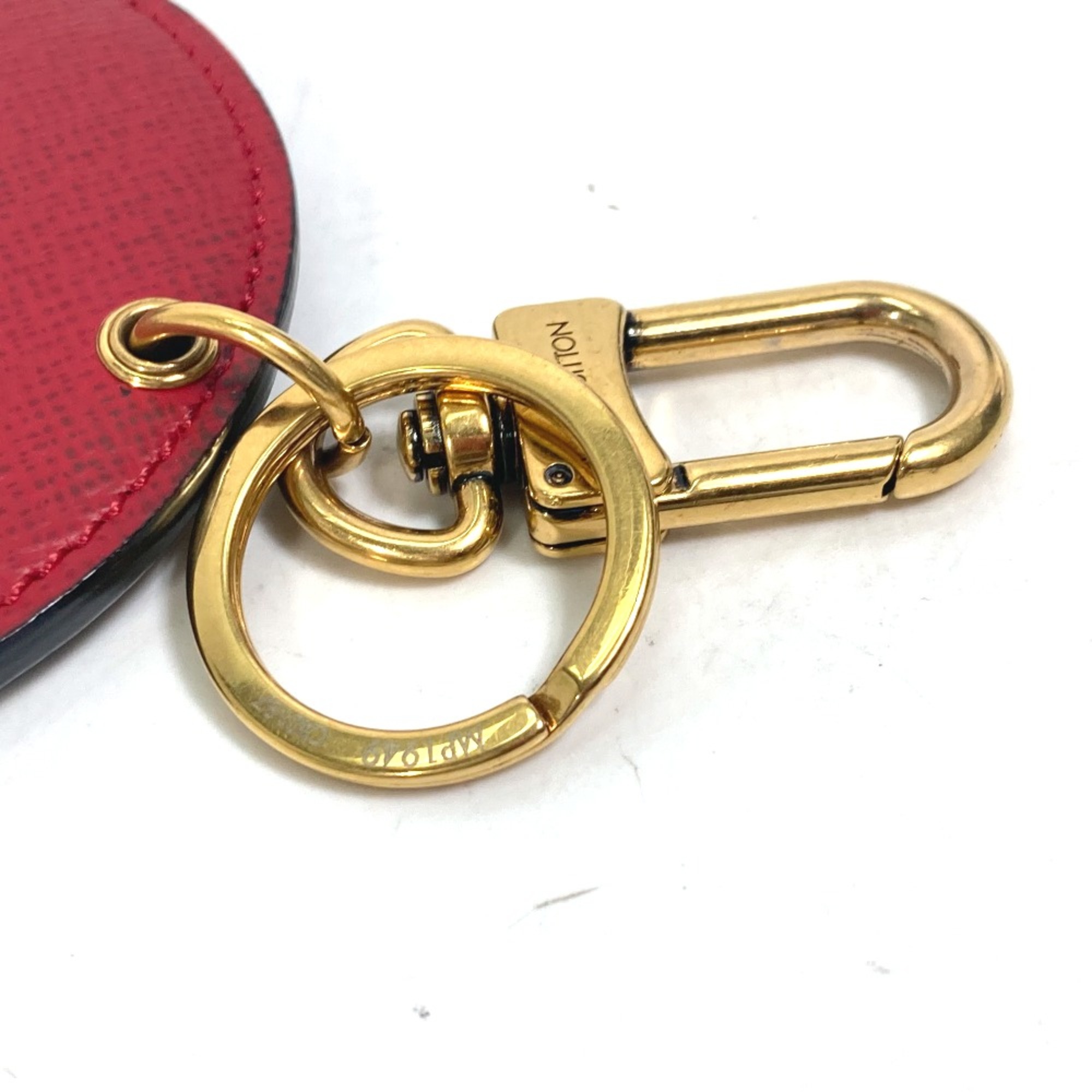 Louis Vuitton MP1949 Monogram Kansai Yamamoto Kabuki Daruma Bag Charm Key Holder Brown