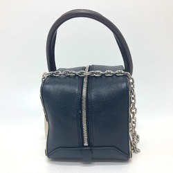 Louis Vuitton M52350 Chain 2WAY Hand Bag Black/Beige