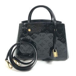 Louis Vuitton M50171 MonogramVernis Bag 2WAY Shoulder Bag Crossbody Hand Bag Noir Black